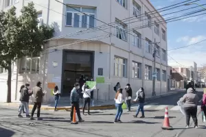 Ruidosa protesta en el centro por inaccin de Personas Jurdicas