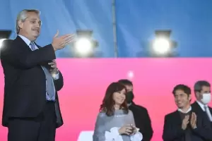 Fernndez y Cristina, en el cierre de la campaa del Frente de Todos: No podemos dejar que sigan mintiendo