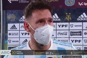 Messi, entre lgrimas: "Esper esto hace mucho tiempo"