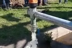 Habilitan nuevo sistema de provisin de agua potable para El Abra