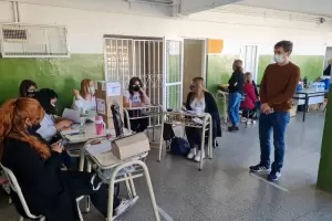 Monti: "Se est cumpliendo con el distanciamiento y hay mucho orden"