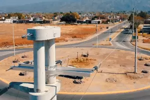 Energa vincul dos sectores a travs de la Quebrada de Moreira