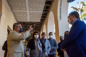 Avanzan las obras de refaccin del histrico Colegio Nacional