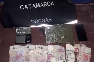 Incautaron marihuana y detuvieron a una persona en un control vehicular