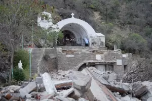 Gruta Virgen del Valle: la remodelacin no tocar el lugar de la aparicin de la Imagen