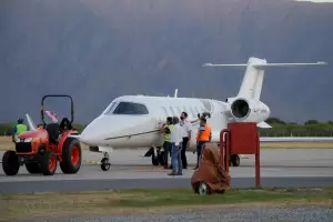 Tras las crticas de la oposicin, confirmaron que se trat de un traslado sanitario hasta El Calafate