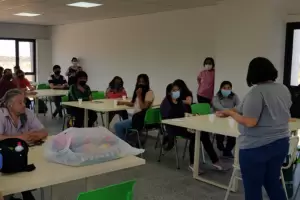 Capacitacin para artesanos textiles de Beln