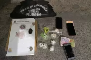 Detienen a tres j�venes que circulaban con drogas en el auto