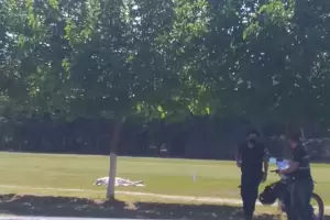 Muri un hombre mientras jugaba un partido de la Liga de Veteranos