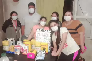 Abri un nuevo merendero en el sur capitalino para ayudar a nios y abuelos en situacin de calle