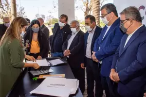 Pavimentaci�n de la Ruta Provincial N� 7: abrieron sobre para la obra que va desde Recreo a Ica�o