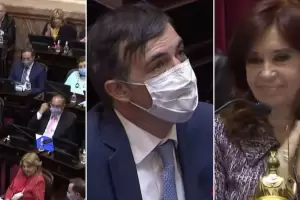 La emotiva ovacin a Esteban Bullrich en el regreso a la presencialidad en el Senado
