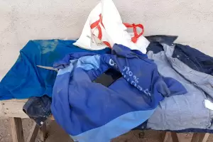 Hallan enterrada el arma homicida