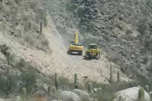 Camino a El Tolar: anunciaron que la obra tuvo un avance de 1.250 metros