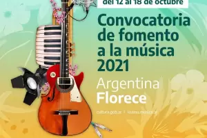 Convocatoria de Fomento a la Msica 2021 "Argentina Florece"