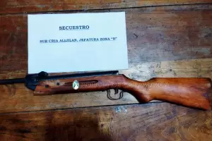 Secuestran un arma que habr�a sido utilizada para matar a un perro