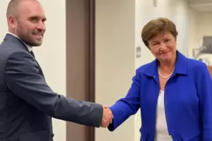 Martn Guzmn se reuni con Kristalina Georgieva en Estados Unidos