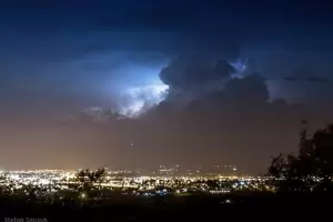 Defensa Civil confirm el alerta de tormentas para el Valle Central y el Este provincial