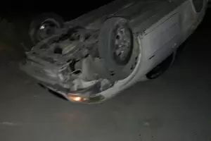 Ruta Nacional 64: dos accidentes sin vctimas fatales