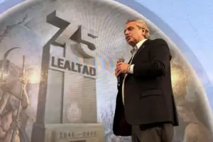 En el Da de la Lealtad Peronista, marcha para alentar la gestin de Alberto Fernndez