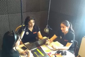 Cuatro mujeres al frente de la Radio Nacional en la Antrtida