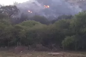 Incendio en cercana del Kartdromo: "se est tornando incontrolable"