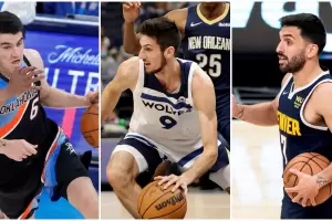 Lleg la hora del debut en la temporada de la NBA para Gabriel Deck, Leandro Bolmaro y Facundo Campazzo