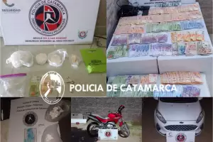 Tras diversos allanamientos secuestran droga y dinero en efectivo en Capital