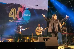 Fray Mamerto Esqui celebr sus 400 aos con un colorido espectculo
