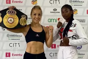 Y�sica Bopp noque� a Blanco Z��iga y retuvo su t�tulo mundial