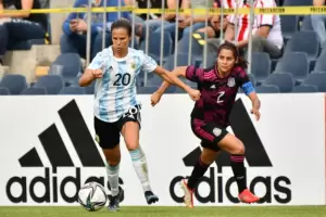 Amistoso del ftbol femenino: derrota de Argentina frente a Mxico
