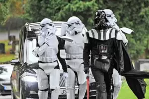 Abuelita de 78 a�os fue enterrada en un funeral tem�tico de Star Wars: era su �ltimo deseo