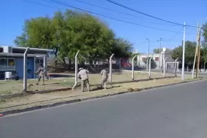 Contin�an realizando intervenciones en establecimientos educativos