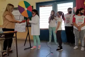 Capacitaron a alumnos de la Escuela N 225 de Nueva Coneta sobre alimentacin saludable