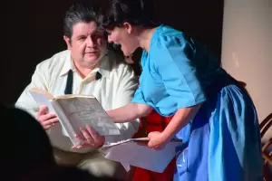 El p�blico acompa�� la puesta en escena de �Juan Alfonso, el sentidor�