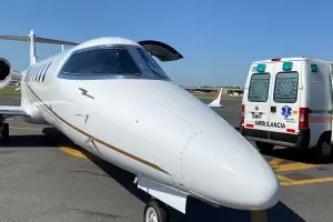 Realizan el traslado sanitario de una peque�a de 4 meses