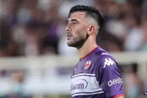 Nico Gonz�lez dio positivo a Covid-19, se pierde el partido ante Lazio y peligra su convocatoria en Argentina