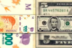 El billete de $1.000 hoy equivale a USD 5: es el que menos vale entre los de mayor denominacin en la regin