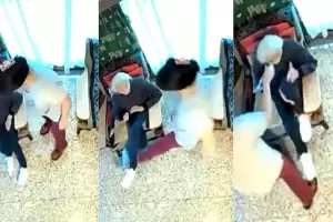 La mujer que pate� a una anciana no ir� presa: enterate por qu�