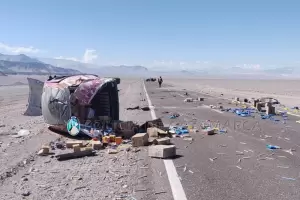 Liberaron al conductor del vuelco fatal de Antofagasta de la Sierra