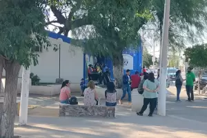 Protesta en la Municipalidad de Recreo