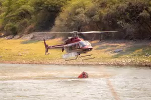Catamarca ingres a clave amarilla y el fuego en La Aguada es "incontrolable"