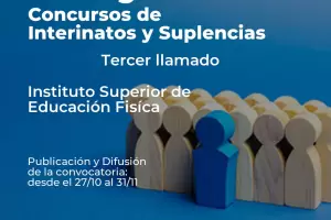 Nuevo llamado a concurso de cobertura de cargos en el Instituto de Educacin Fsica