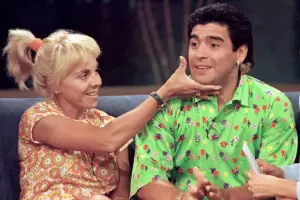 El emotivo saludo de Claudia Villafae a Diego Maradona por su cumpleaos