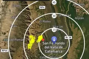 Probabilidades de tormentas para la noche de este sbado