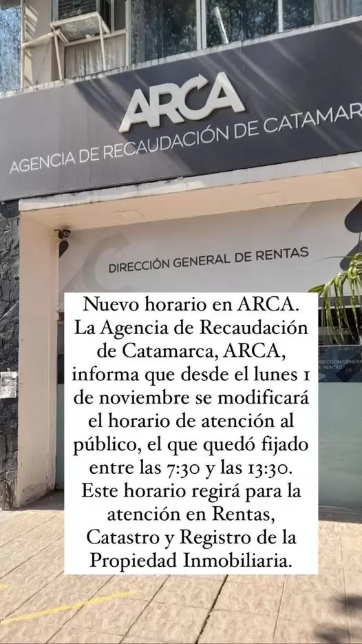 Agencia de Recaudaci�n de Catamarca (ARCA)