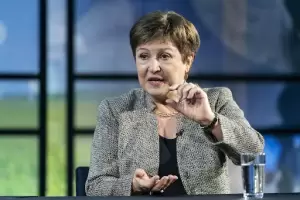 Kristalina Georgieva, la titular del FMI, tras el encuentro con Alberto Fernndez: "Fue una buena reunin"