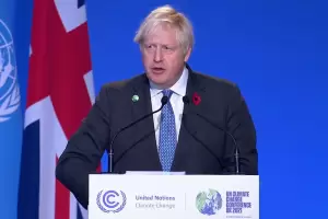 Boris Johnson, en la Cumbre sobre Cambio Climtico: "La tragedia es que esto no es una pelcula"