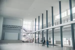 Jalil y Saadi recorrieron el edificio donde funcionar el nuevo Politcnico