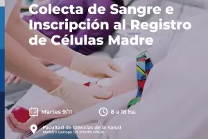 Colecta de Sangre  e Inscripcin al Registro de Clulas Madre